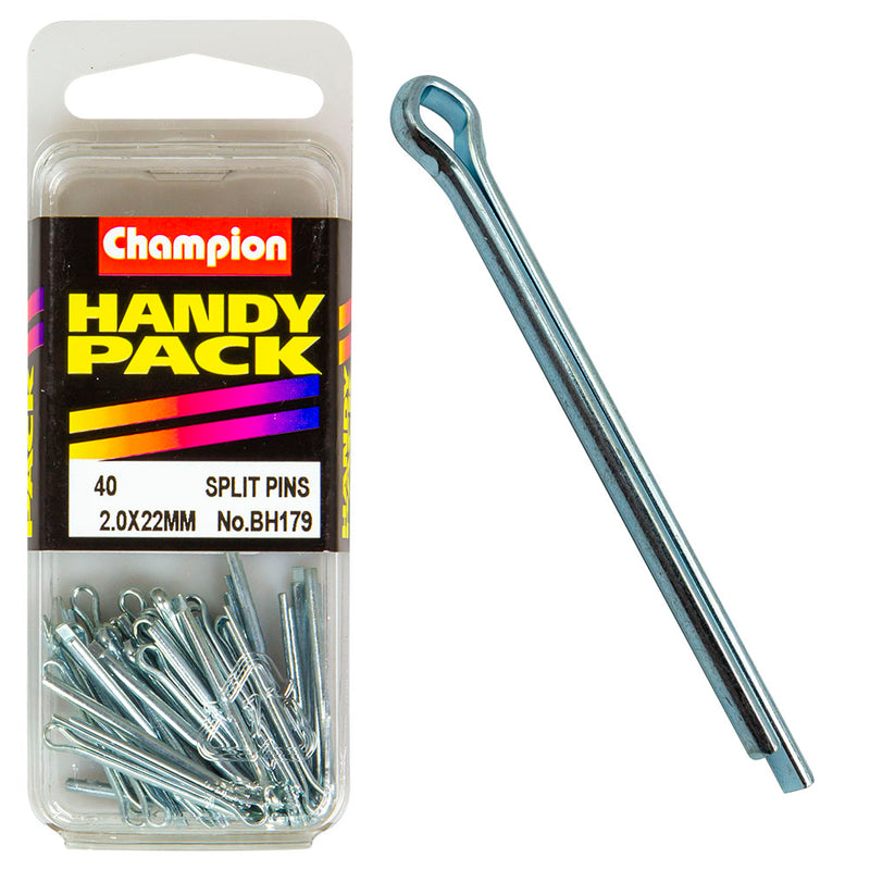 Champion Split Pins [2.0 x 22mm] - BH179