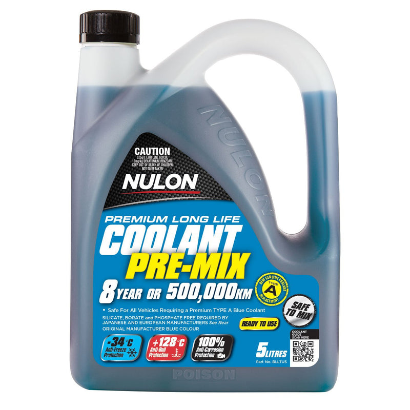 Nulon Blue Long Life Top Up Coolant - 5 Litre