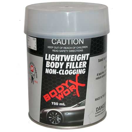 Body Worx Lightweight Body Filler - 750 Grams