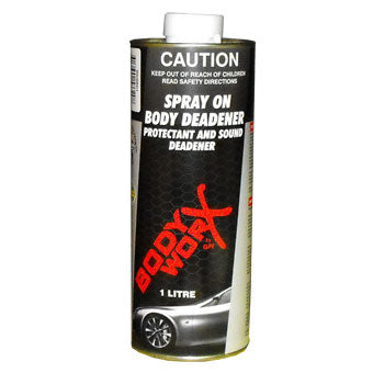 Body Worx Spray On Body Deadener (Black) - 1 Litre