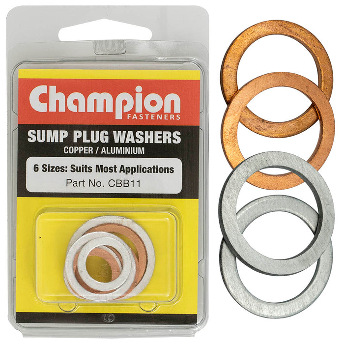 Champion Sump Plug Washer Assortment - CBB11