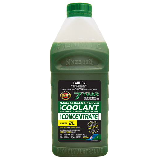 Penrite 7Yr Green Coolant Concentrate - 1Ltr - A1 Autoparts Niddrie
