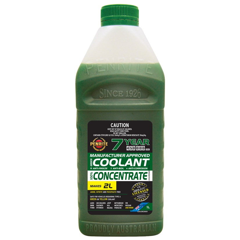 Penrite Green OEM Coolant Concentrate 1 Litre — A1 Autoparts Niddrie