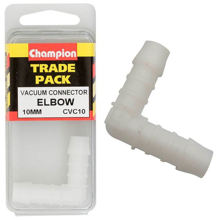 Champion Plastic Elbow Connector [10mm] - CVC10