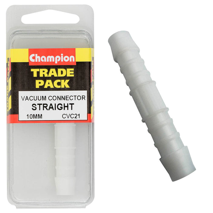 Champion Plastic Straight Connector [10mm] - CVC21