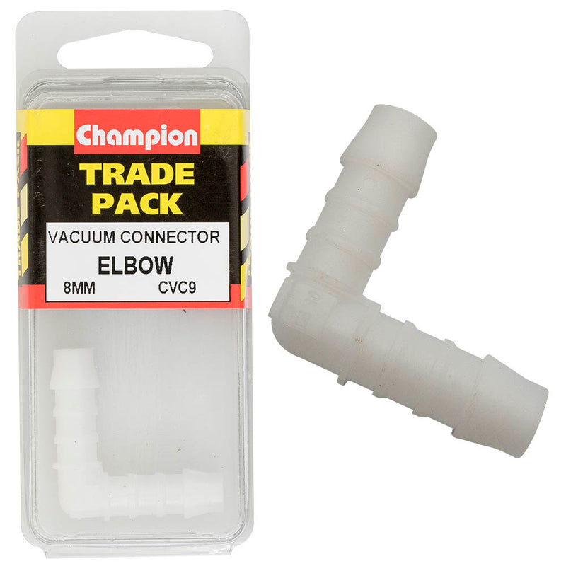 Champion Plastic Elbow Connector [8mm] - CVC9