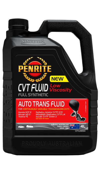 Penrite CVT Low Viscosity Fluid 4 Litre - CVTLOW004