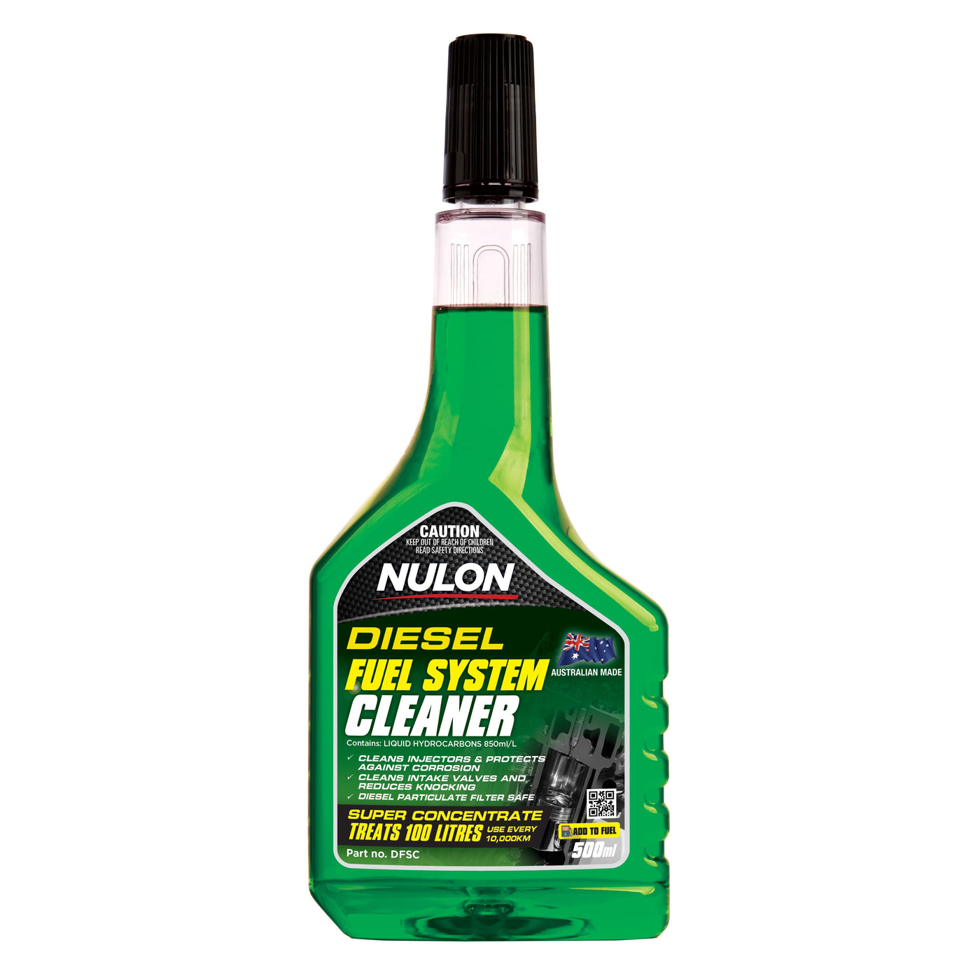 Nulon Diesel Fuel System Cleaner 500ml — A1 Autoparts Niddrie