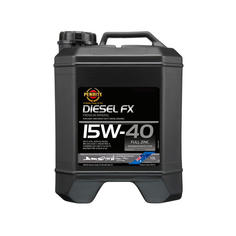 Penrite Diesel FX 15W40 - 10Ltr - A1 Autoparts Niddrie
