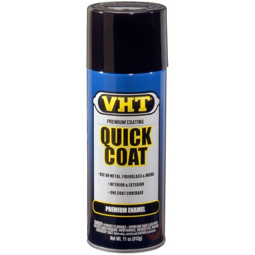 VHT Quick Coat - Gloss Black - A1 Autoparts Niddrie
