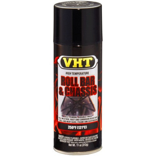 VHT Roll Bar & Chassis Paint - Gloss Black - A1 Autoparts Niddrie
