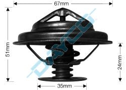 Dayco Thermostat - DT58A