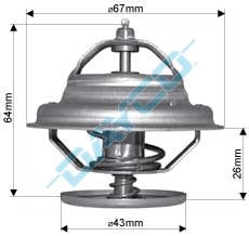 Dayco Thermostat - DT64A
