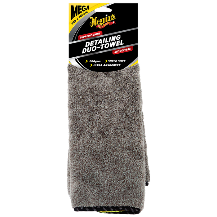 Meguiar's Mega Supreme Shine Detailing Duo-Towel