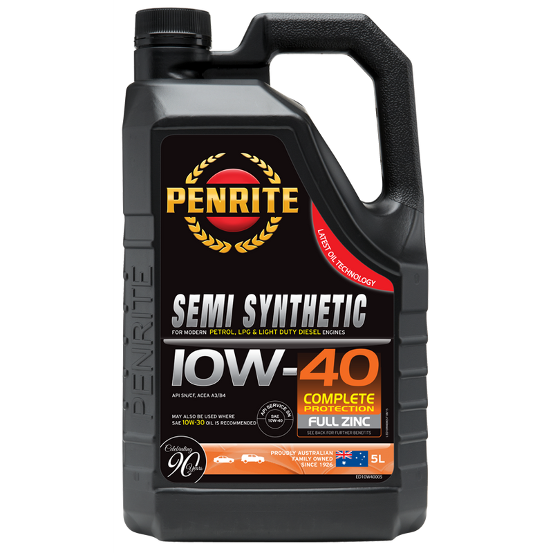 Penrite Everyday Plus 10W40 - 5Ltr - A1 Autoparts Niddrie

