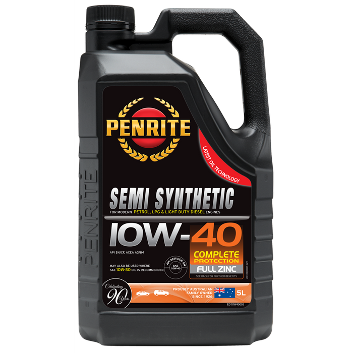 Penrite Everyday Plus 10W40 - 5Ltr - A1 Autoparts Niddrie
