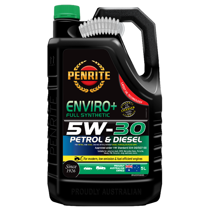 Penrite Enviro Plus 5W30 Engine Oil - 5 Litre