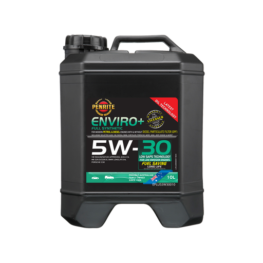 Penrite Enviro Plus 5W30 - 10Ltr - A1 Autoparts Niddrie
