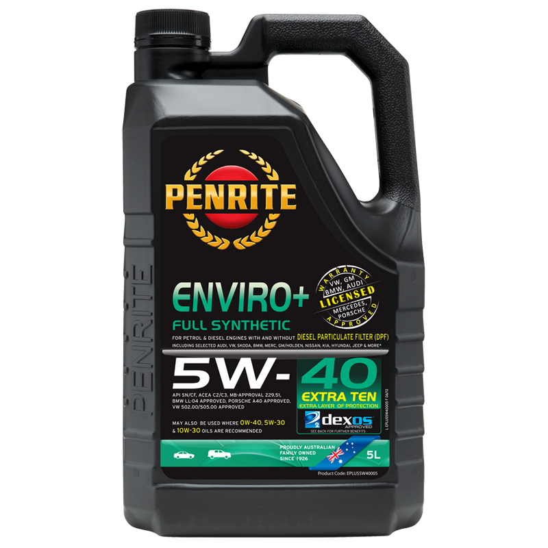 Penrite Enviro Plus 5W40 - 5Ltr - A1 Autoparts Niddrie
