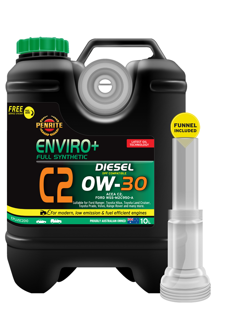 Penrite Enviro Plus C2 0W30 Engine Oil - 10 Litre