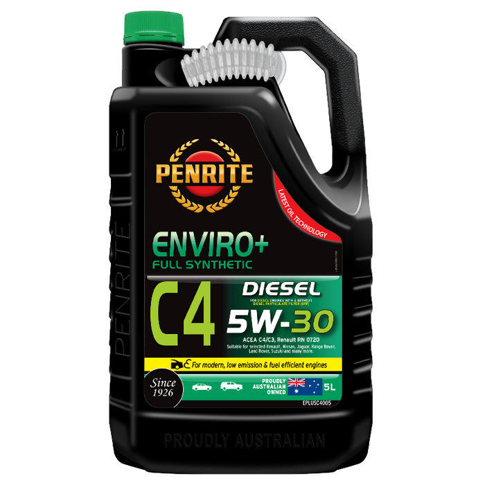 Penrite Enviro Plus C4 5W30 Engine Oil - 5 Litre