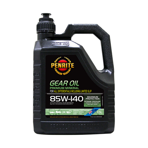 Penrite Gear Oil 85W140 - 2.5Ltr - A1 Autoparts Niddrie
