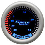 Speco Meter 2" Vacuum / Boost Gauge Plasma Series - 530-02