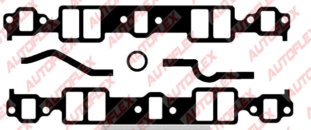 Inlet Manifold Gasket - Chevrolet Small Block V8 (283, 307, 327, 350ci)