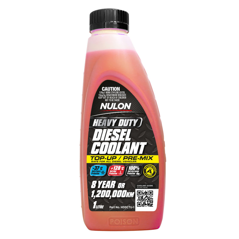 Nulon Heavy Duty Diesel Coolant Top-Up - 1 Litre