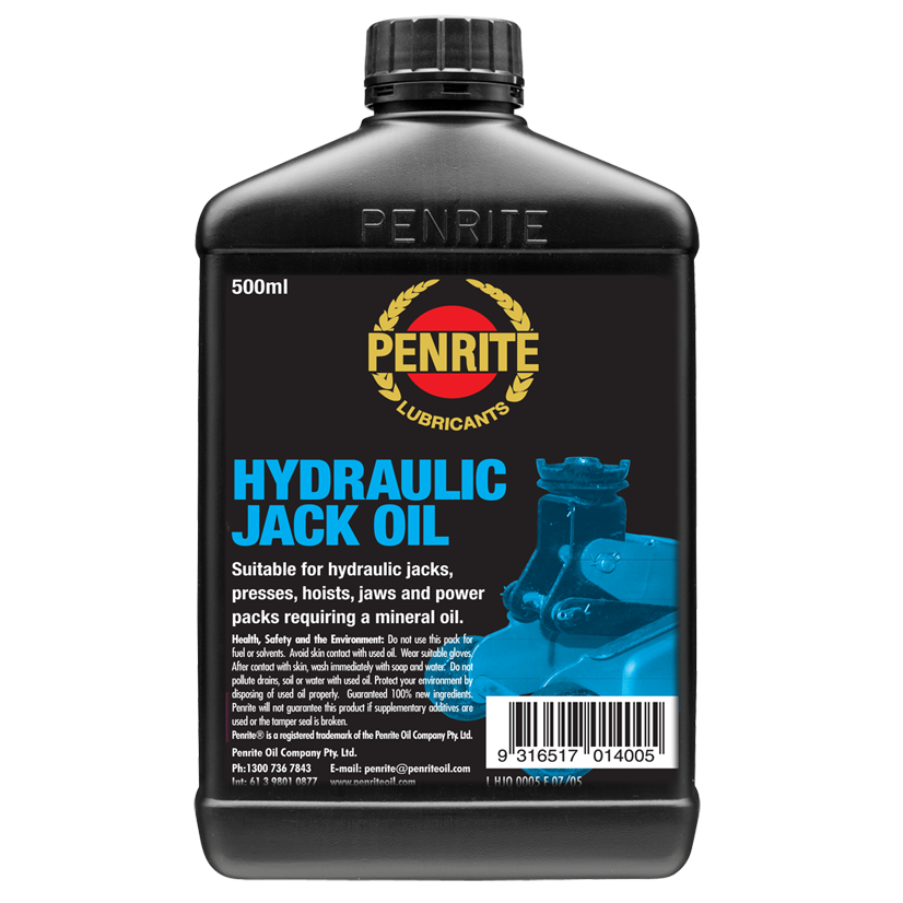 Penrite Hydraulic Jack Oil 500ml — A1 Autoparts Niddrie