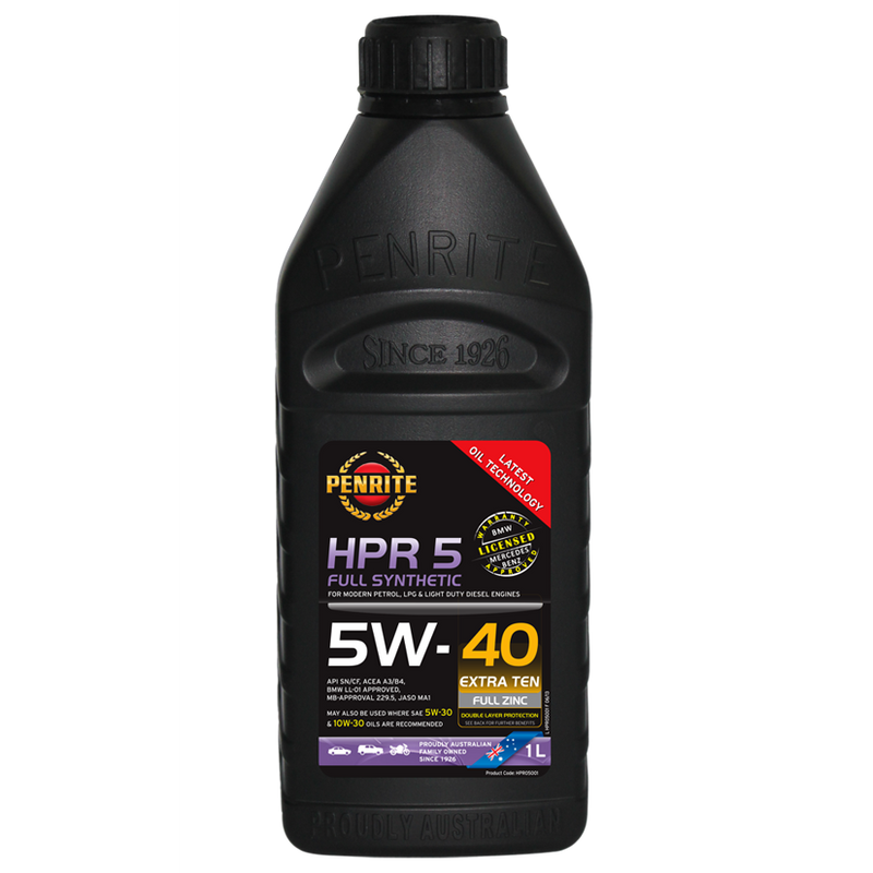 Penrite HPR5 5W40 - 1Ltr - A1 Autoparts Niddrie
