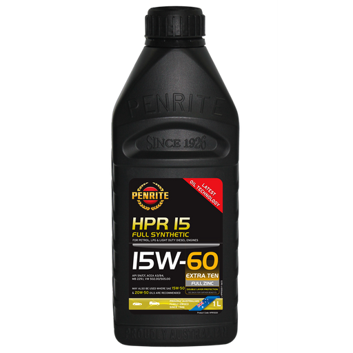 Penrite HPR15 15W60 - 1Ltr - A1 Autoparts Niddrie
