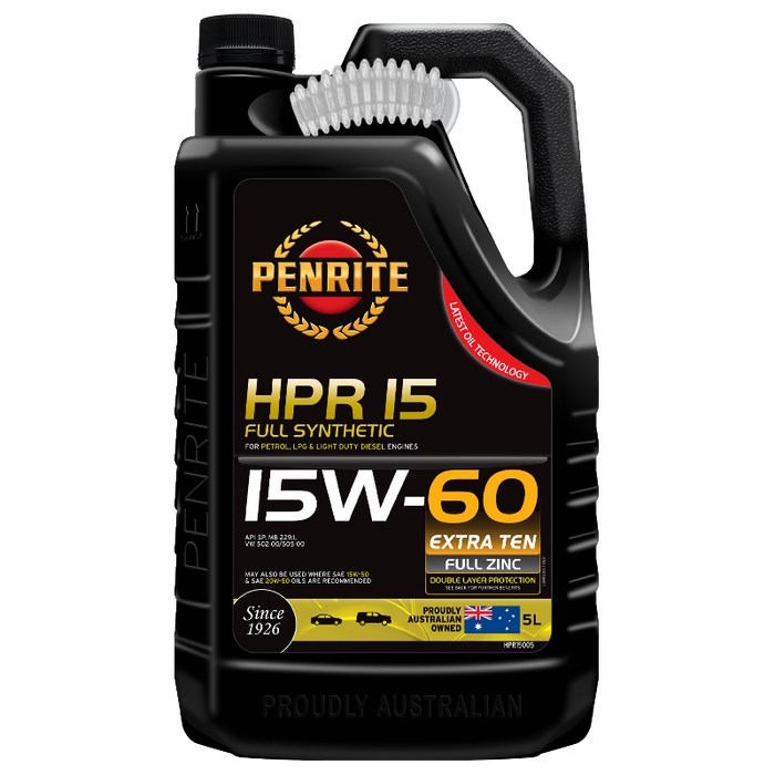 Penrite HPR15 15W60 Engine Oil - 5 Litre