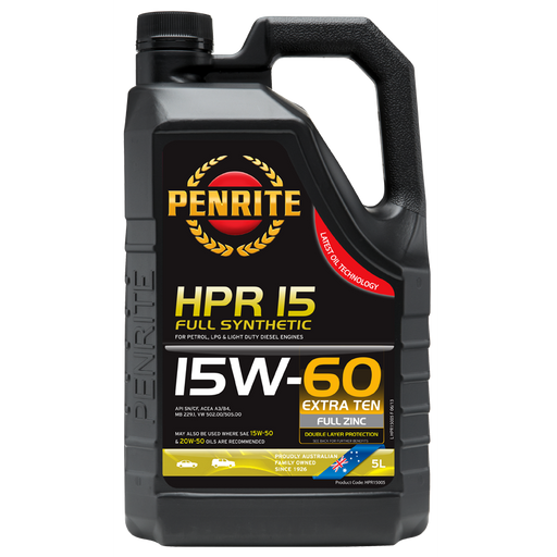 Penrite HPR15 15W60 - 5Ltr - A1 Autoparts Niddrie
