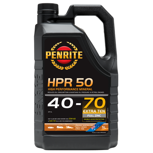 Penrite HPR50 40-70 - 5Ltr - A1 Autoparts Niddrie
