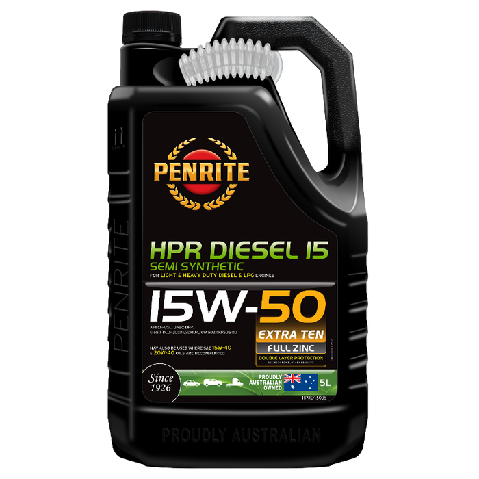 Penrite HPR Diesel 15 15W50 Engine Oil - 5 Litre