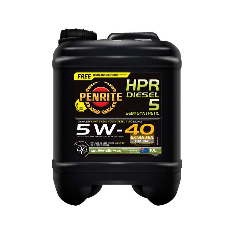 Penrite HPR Diesel 5 - 10Ltr - A1 Autoparts Niddrie
