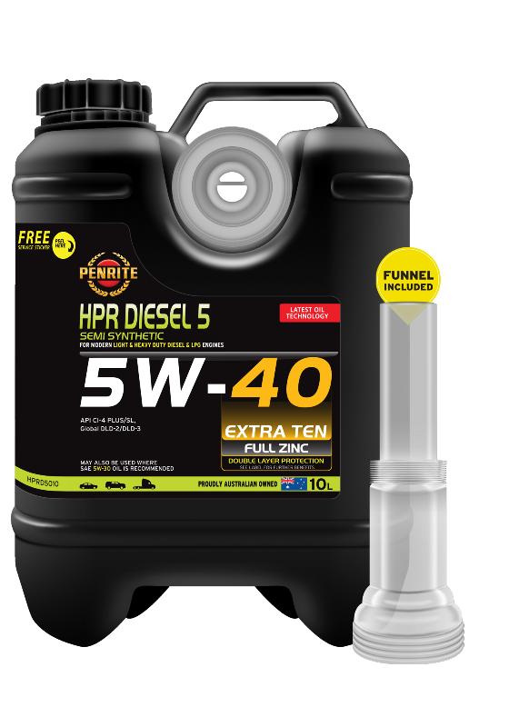 Penrite HPR Diesel 5 5W40 Engine Oil - 10 Litre