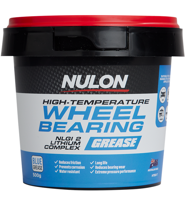 Nulon High-Temperature Wheel Bearing NLGI 2 Lithium Complex Grease - 500g Tub
