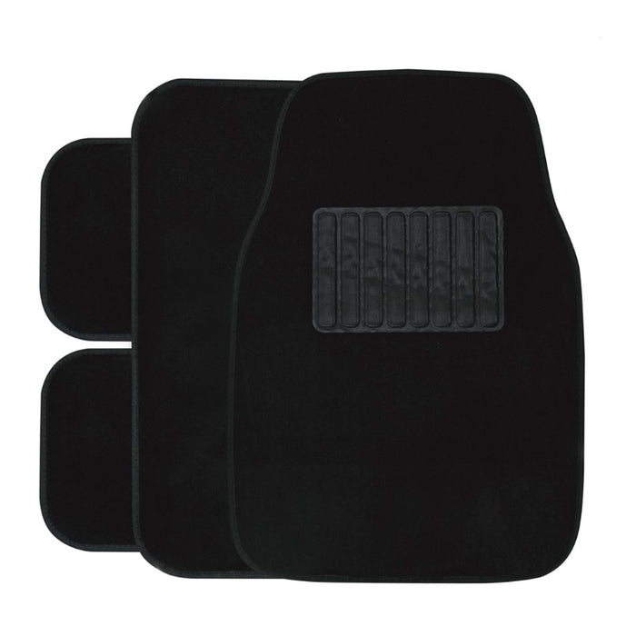 Impact Car Floor Mats (Premium Black) Set of 4 - IM1015BK4