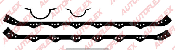 Oil Sump Gasket (Cork) - Holden 5.0L V8