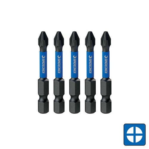 Phillips #2 Impact Bit 50mm 5 Piece - A1 Autoparts Niddrie