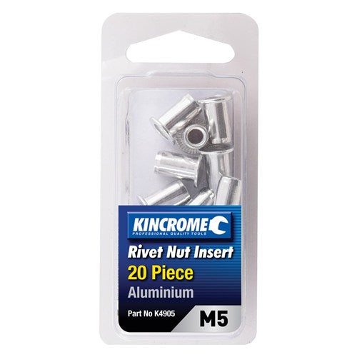 Rivet Nut Insert M5 (Aluminium) - 20 Pack - A1 Autoparts Niddrie