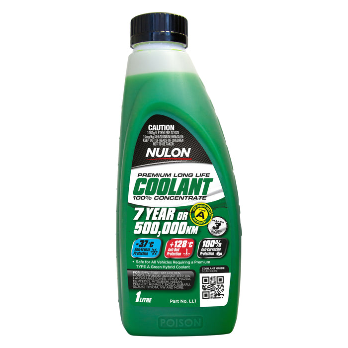 Nulon Green Long Life Concentrated Coolant - 1 Litre