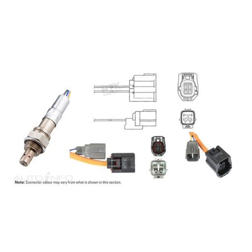 NTK Oxygen Sensor - LZA07-MD2 - A1 Autoparts Niddrie
 - 1