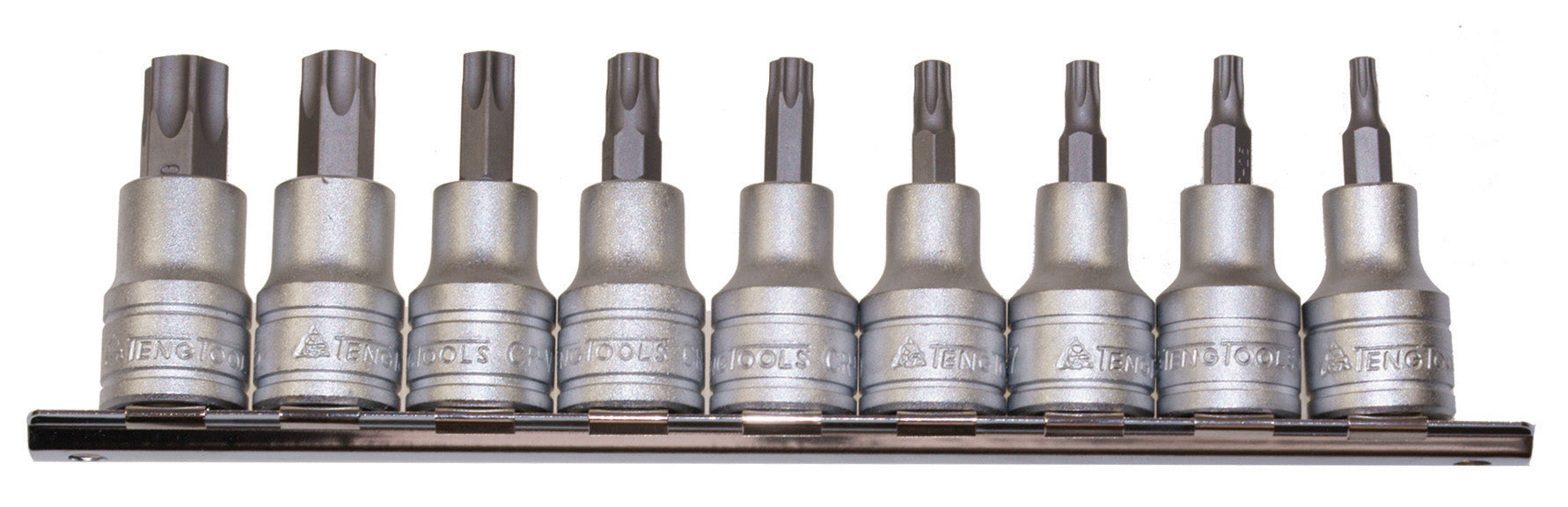 Teng Tools 9 Piece 3/8" Drive TPX Tamperproof Socket Set - M3813TPX