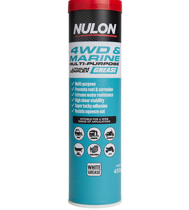 Nulon 4WD and Marine Multi-Purpose Lithium Complex Grease - 450g Cartridge