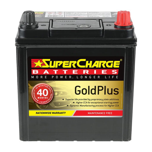 Supercharge Gold Plus Battery - MF40B20ZAL - A1 Autoparts Niddrie 