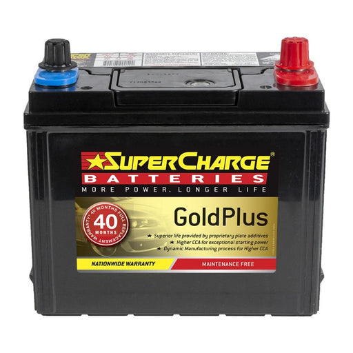 Supercharge Gold Plus Battery - MF43 - A1 Autoparts Niddrie 