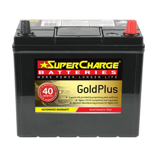 Supercharge Gold Plus Battery - MF55B24L - A1 Autoparts Niddrie